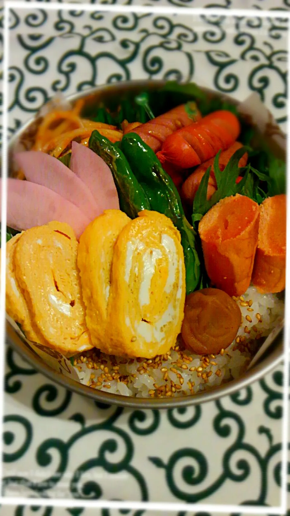 #我が家の働く男弁当
ガッツ！(・へ・)Ω|kimikimi󾬍さん