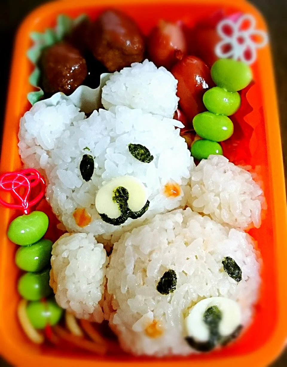 Snapdishの料理写真:遠足の日の娘のお弁当|takaさん