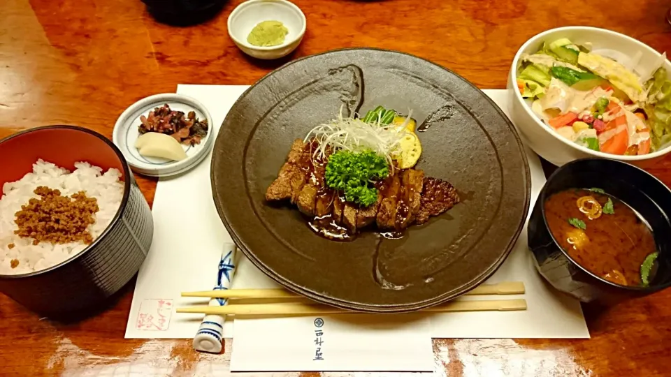 西村屋 たじま牛炉焼きステーキランチ|zakkiesさん