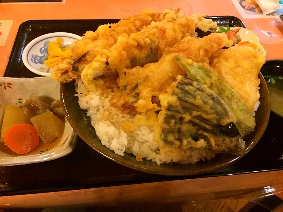 Snapdishの料理写真:#2015あまくさ丼丼フェア #8 特製天丼|神力屋 火酒さん