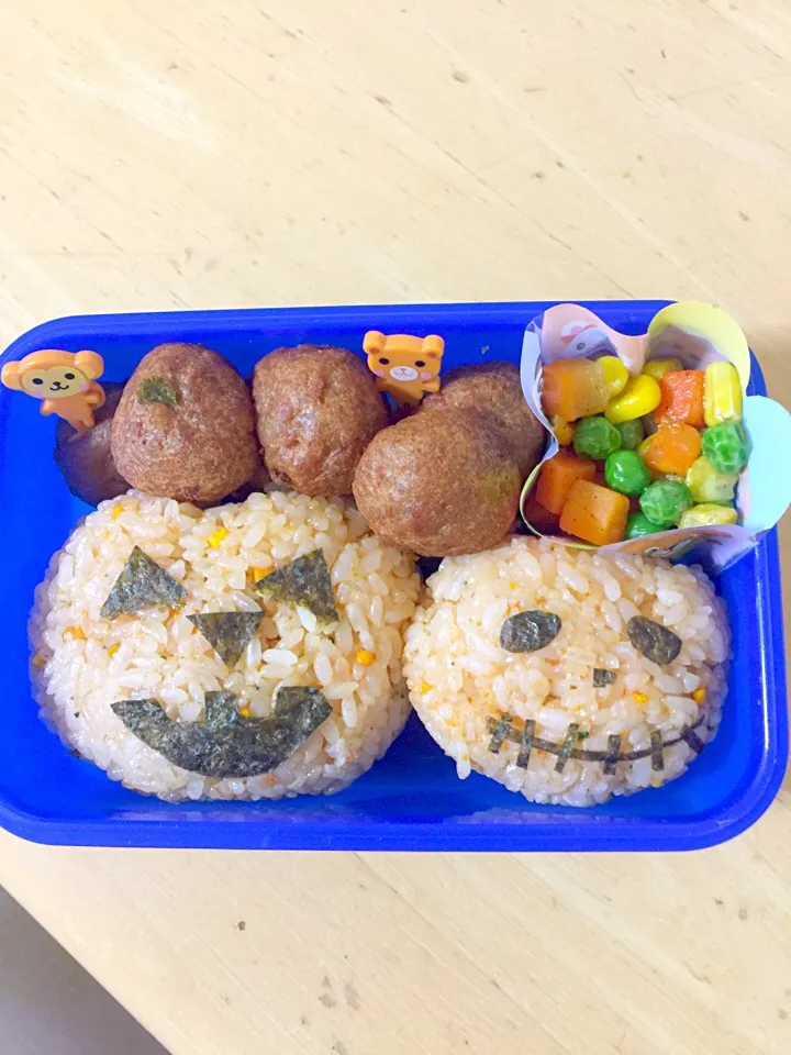 Halloween obento for my kid|ada barasiさん