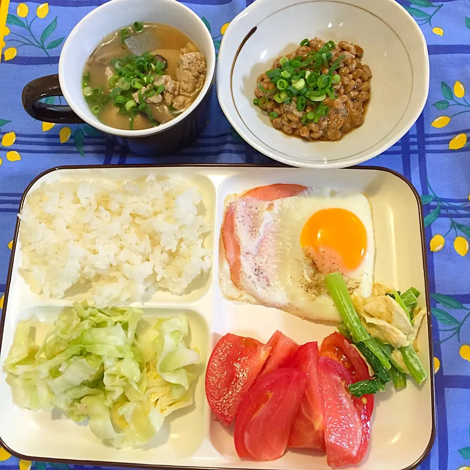 Snapdishの料理写真:2015年10月15日の朝食|もえさん