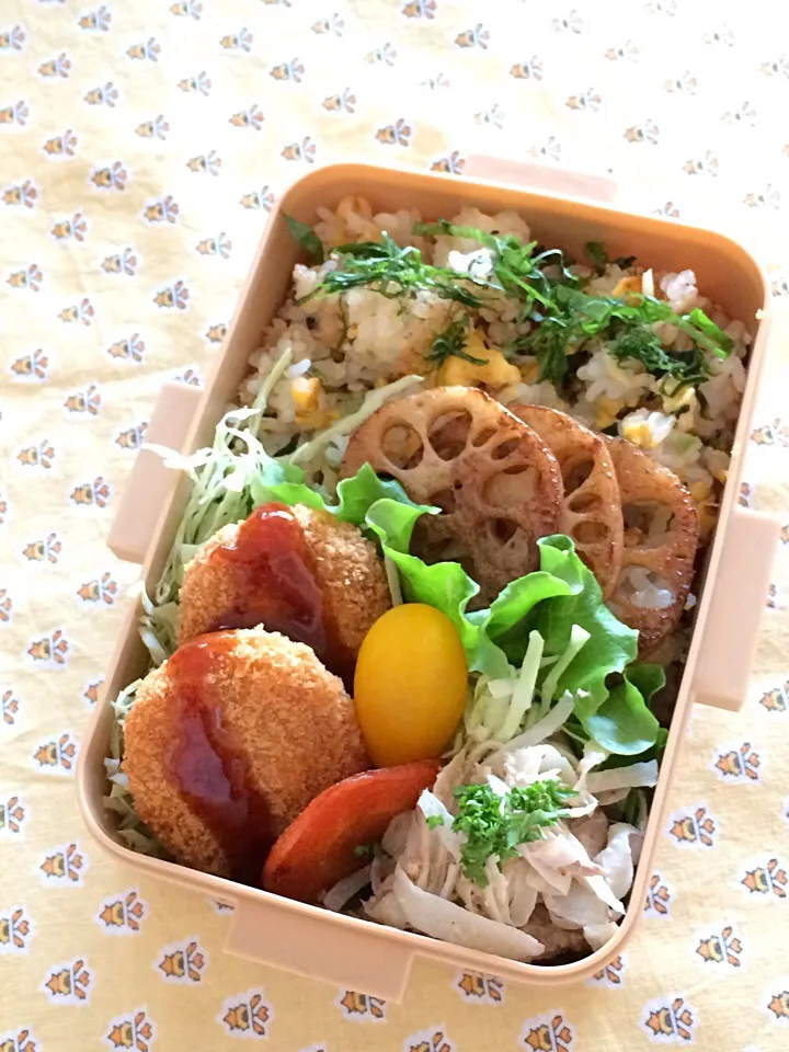 10.15のお弁当。広島菜炒飯と、、|tacconcinaさん