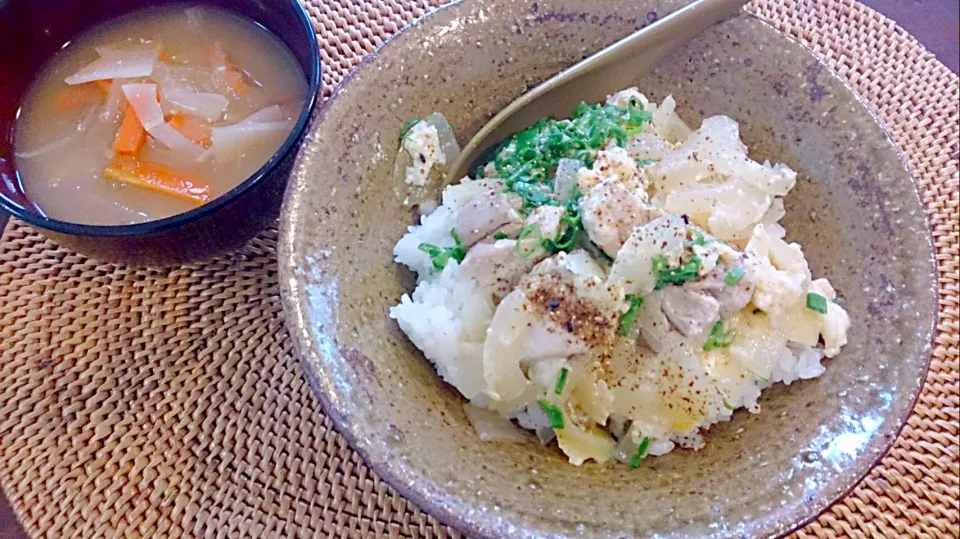 朝の親子丼|やよさん