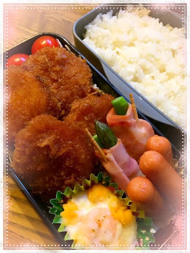 今日はチキンカツ🐓弁当|たかこママさん