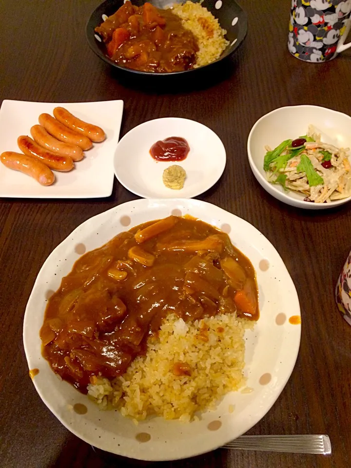 Snapdishの料理写真:2015.10.14 晩御飯|あいさん