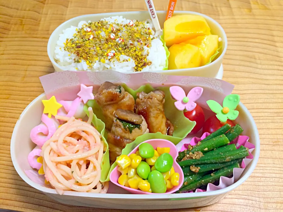 パパと息子くんお弁当♪|たるとさん