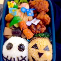 Snapdishの料理写真:ハロウィンメンズ弁当|あやさん