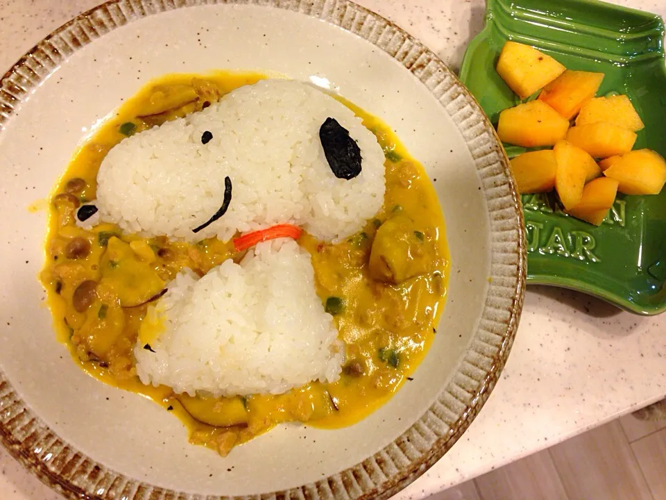 子どもごはん 秋野菜の南瓜カレー|林愛さん