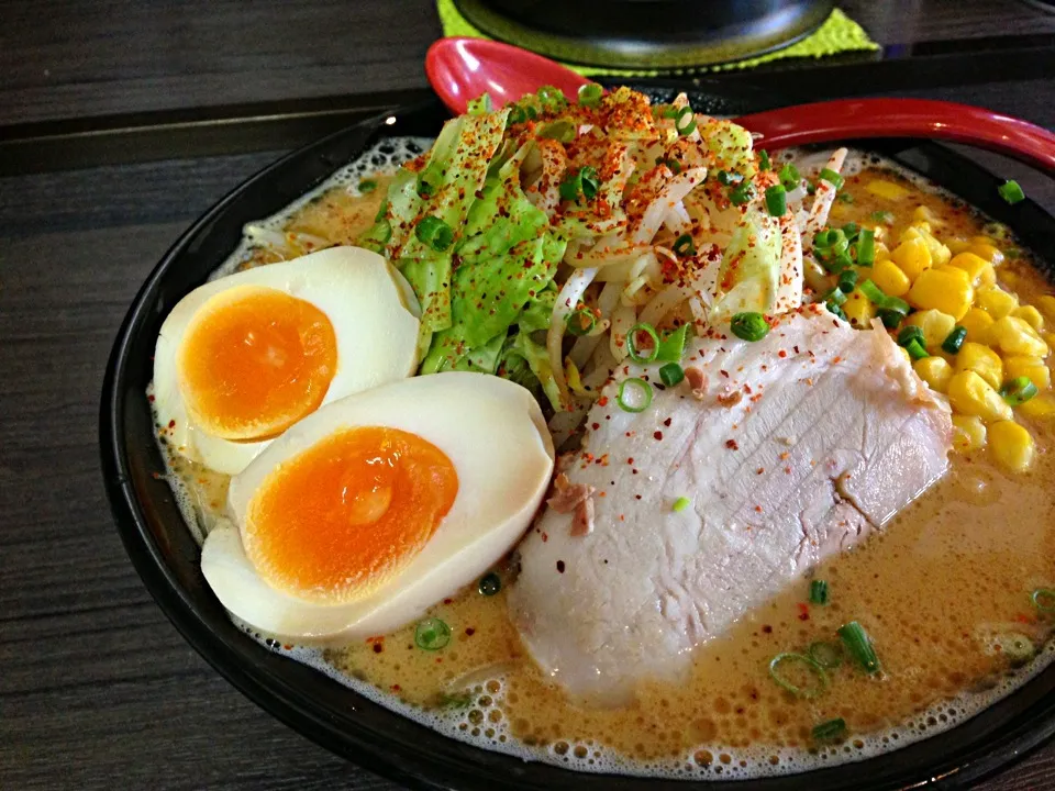 野菜味噌ラーメン⭐仁兵衛|小林美緒さん