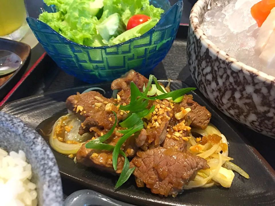 Beef teppanyaki|Yvonne C.さん