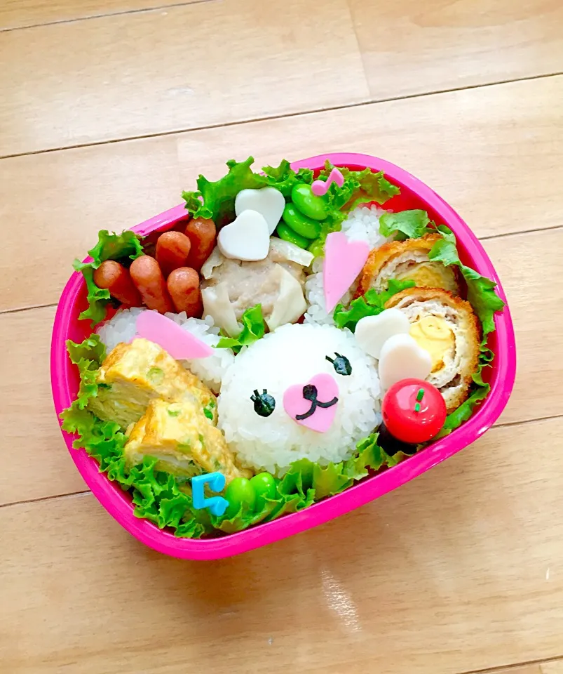 Snapdishの料理写真:モフィちゃんお弁当|まーさん