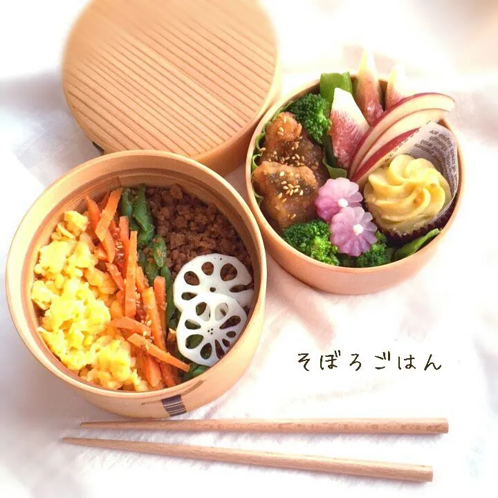 そぼろべんとう♡♡|yukorinさん
