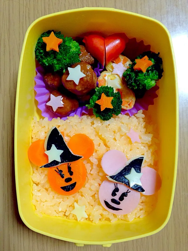 ミニーハロウィン弁当|エミさん