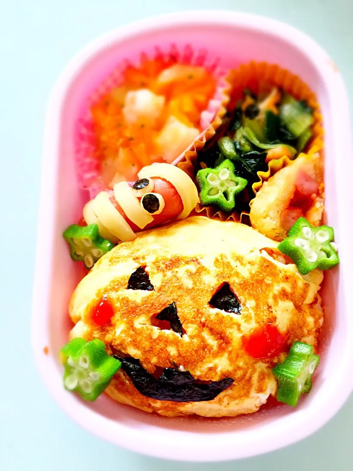 2015年10月16日 娘の遠足弁当(ハロウィン)|愛華さん