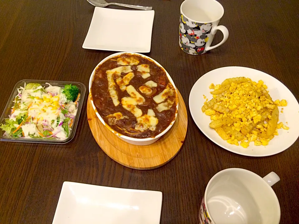 Snapdishの料理写真:2015.10.15 晩御飯|あいさん