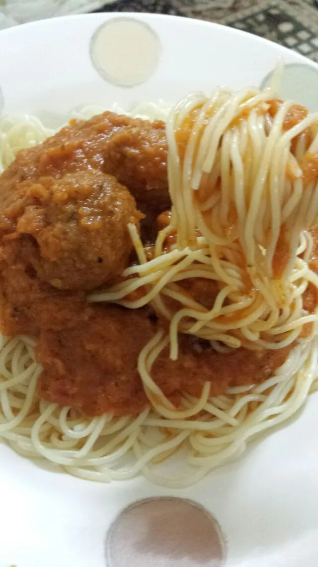 Spaghetti meatballs|Sofie's Kitchenさん