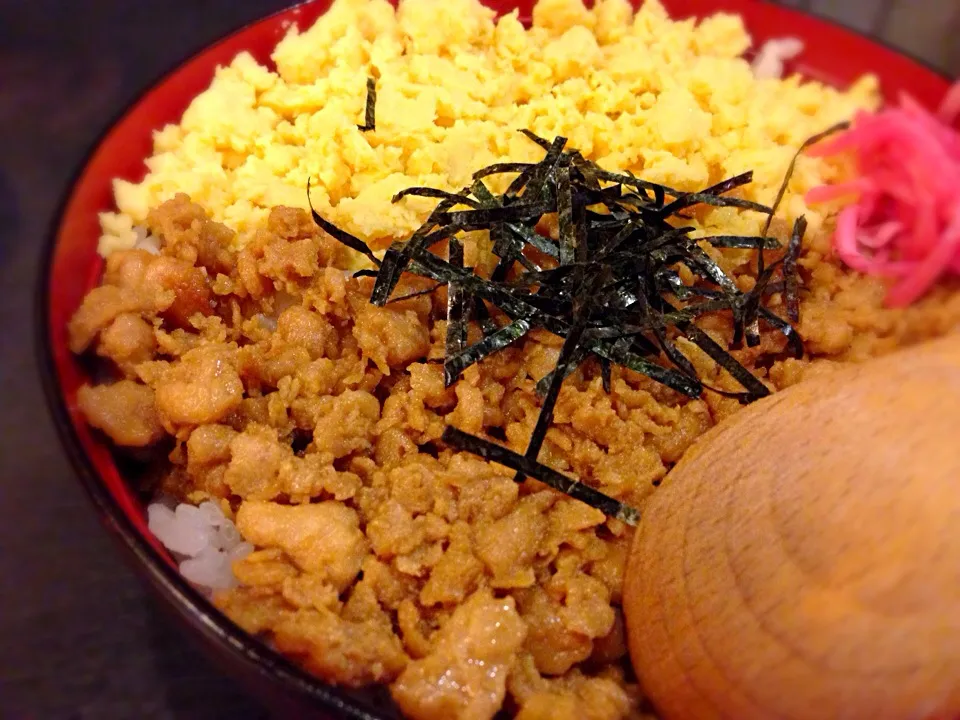 鶏そぼろ丼|ゆうじ.さん