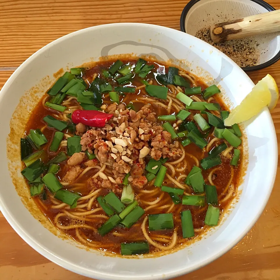 らーめん侘助 担々麺|カウンター嬢さん