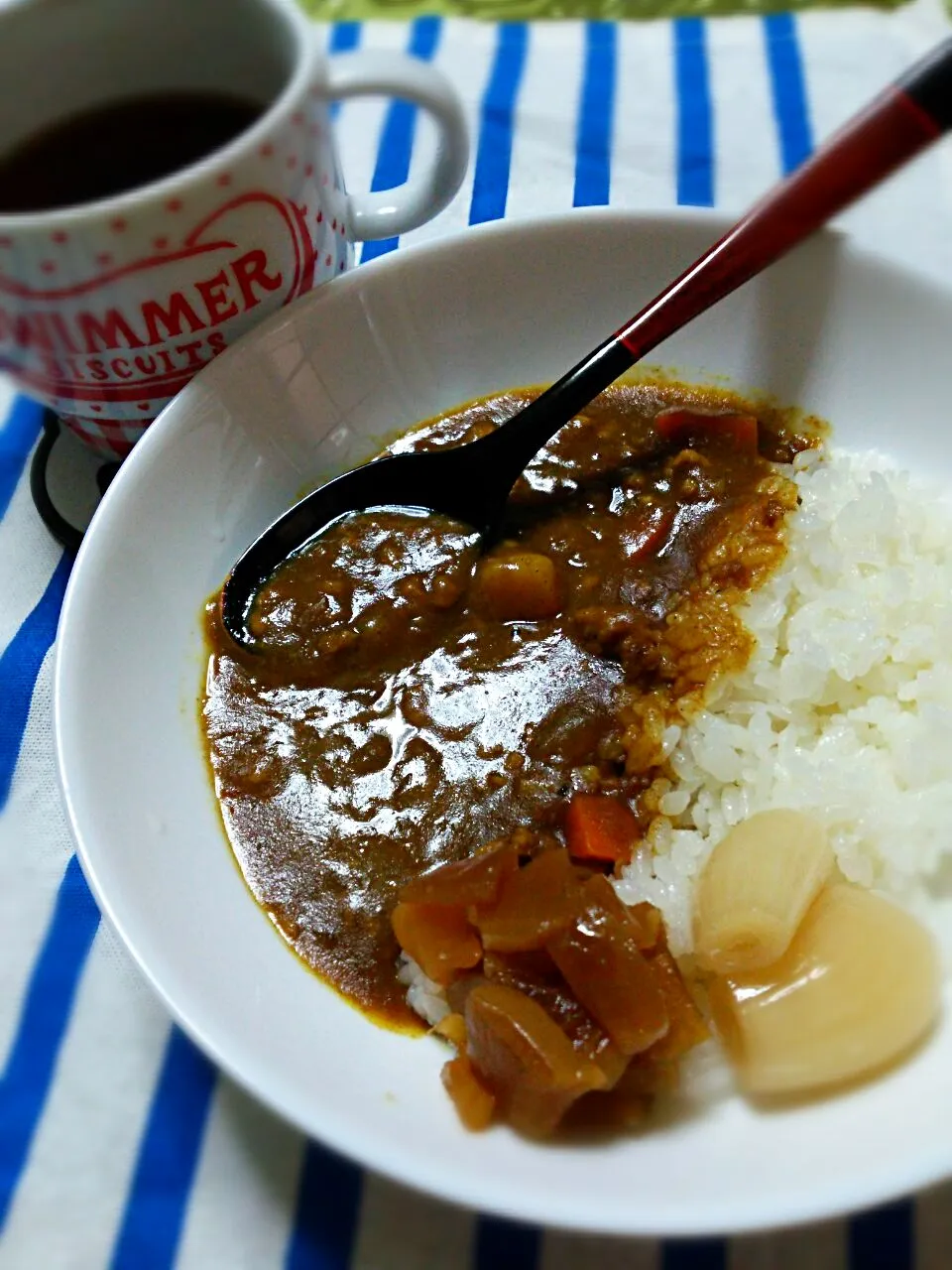 Snapdishの料理写真:朝カレー🍛|☆Yumi☆さん