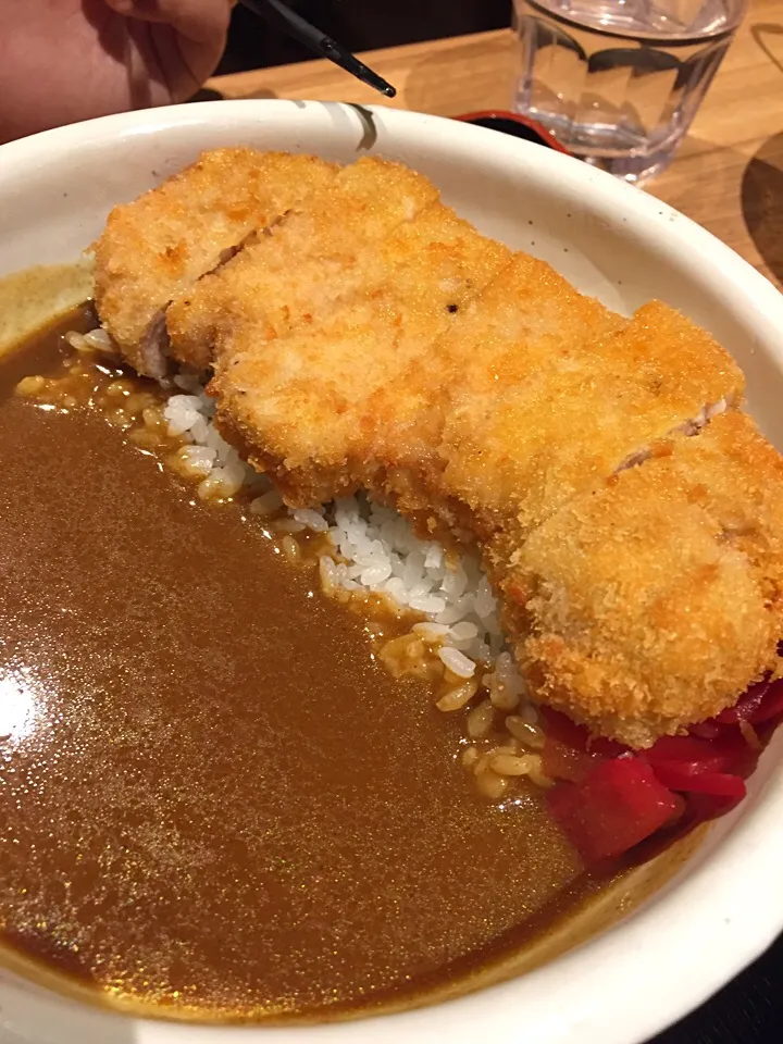 Snapdishの料理写真:pork loin curry rice|hweeyhさん