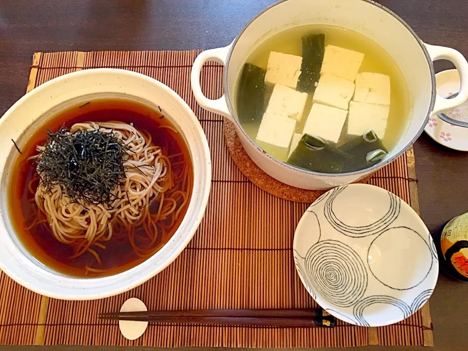 かけ蕎麦   湯豆腐|NAKATAさん