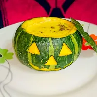 かぼちゃと栗と薩摩芋の🎃ハロウィン🎃クリーム煮👻|海人さん