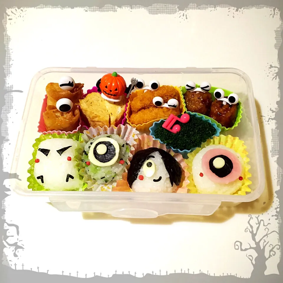 ゲゲゲの鬼太郎❤︎ハロウィン弁当|Makinsさん