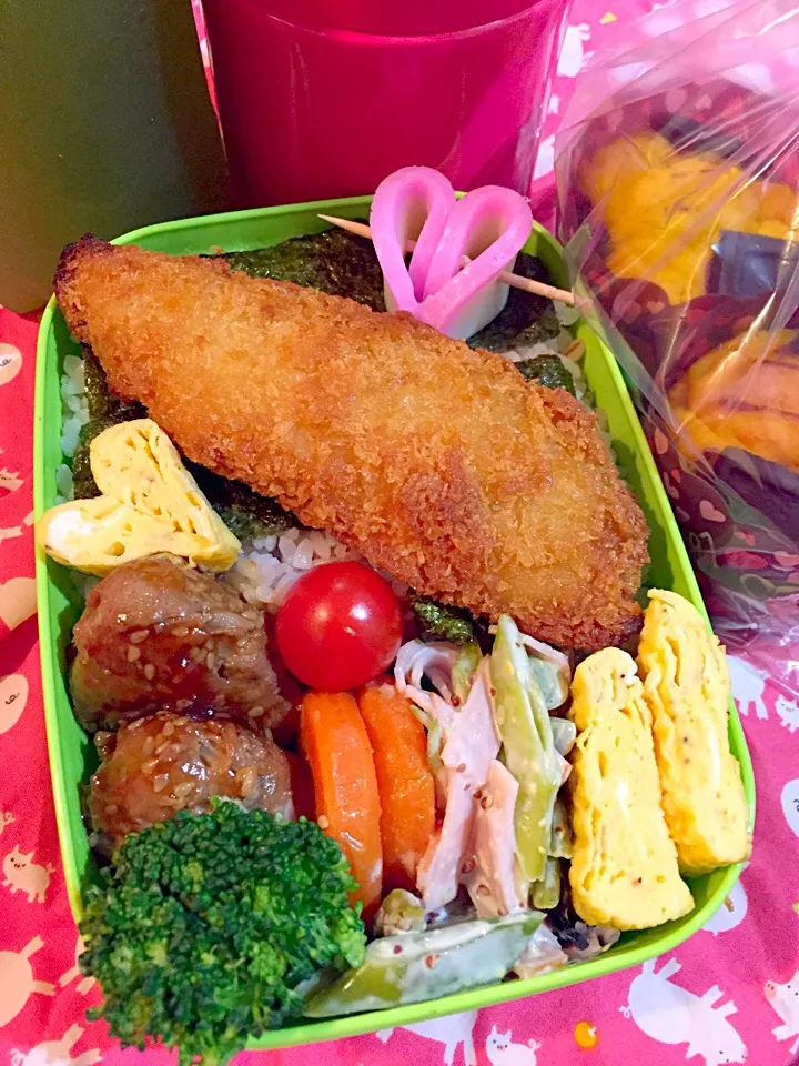 Snapdishの料理写真:旦那はん弁当❤️164|みっつさん