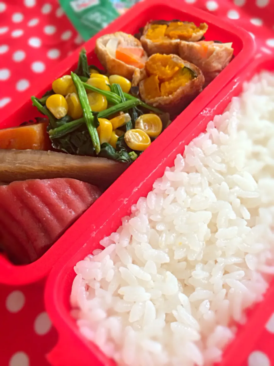 Snapdishの料理写真:休日日勤お弁当|Saoriさん