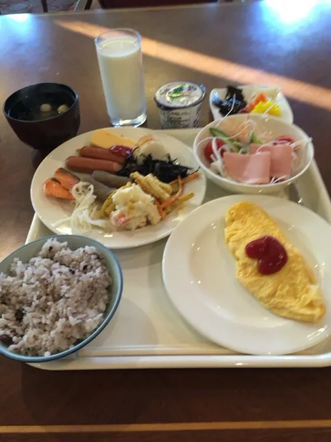 ホテルで朝食|おっちさん