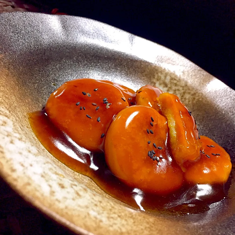 ハナたなさんの料理 モチモチかぼちゃもち♡にレンチン♪みたらし餡。|あいさん