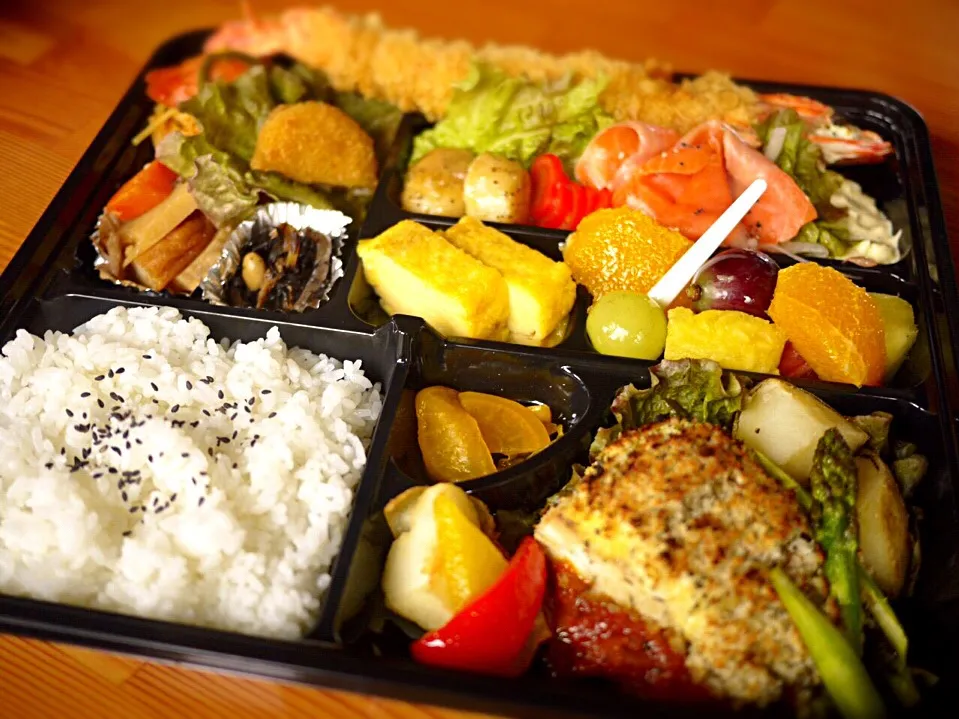 ご注文いただいた¥3,000のお肉を使わないお弁当♫|22_n_mindさん