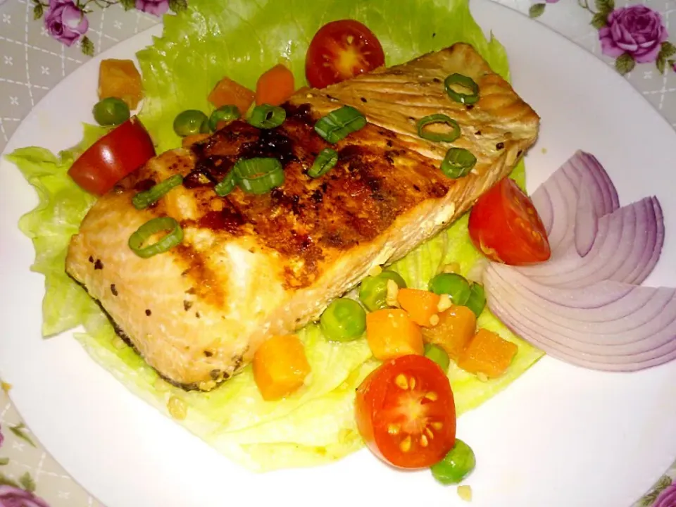 Grilled salmon|Benjamin Rimorin Jr.さん