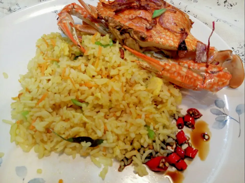 Crab fried rice|Intan Zubaidahさん