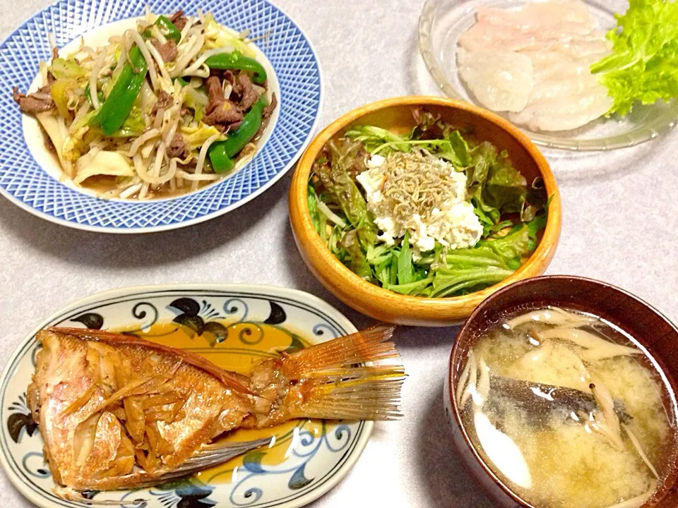 魚釣りは中止だったのに なぜか魚の晩ご飯|Orie Uekiさん