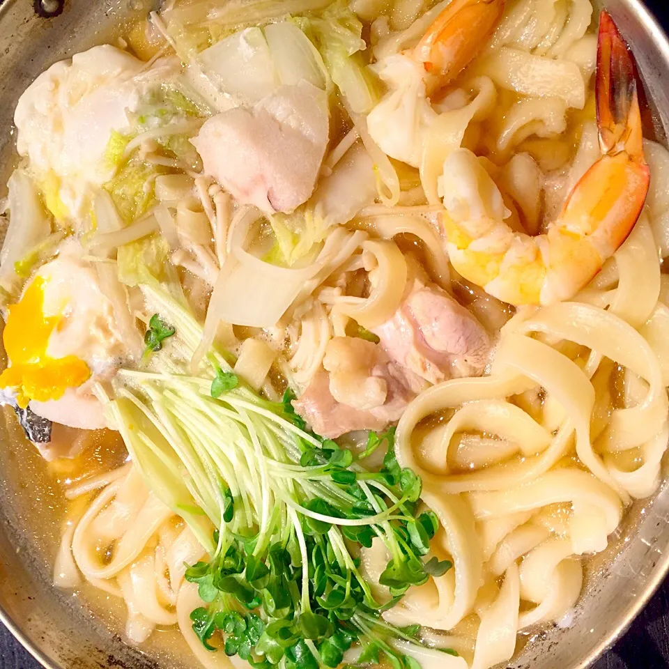 減塩、野菜たっぷり煮込みうどん|gaucoさん