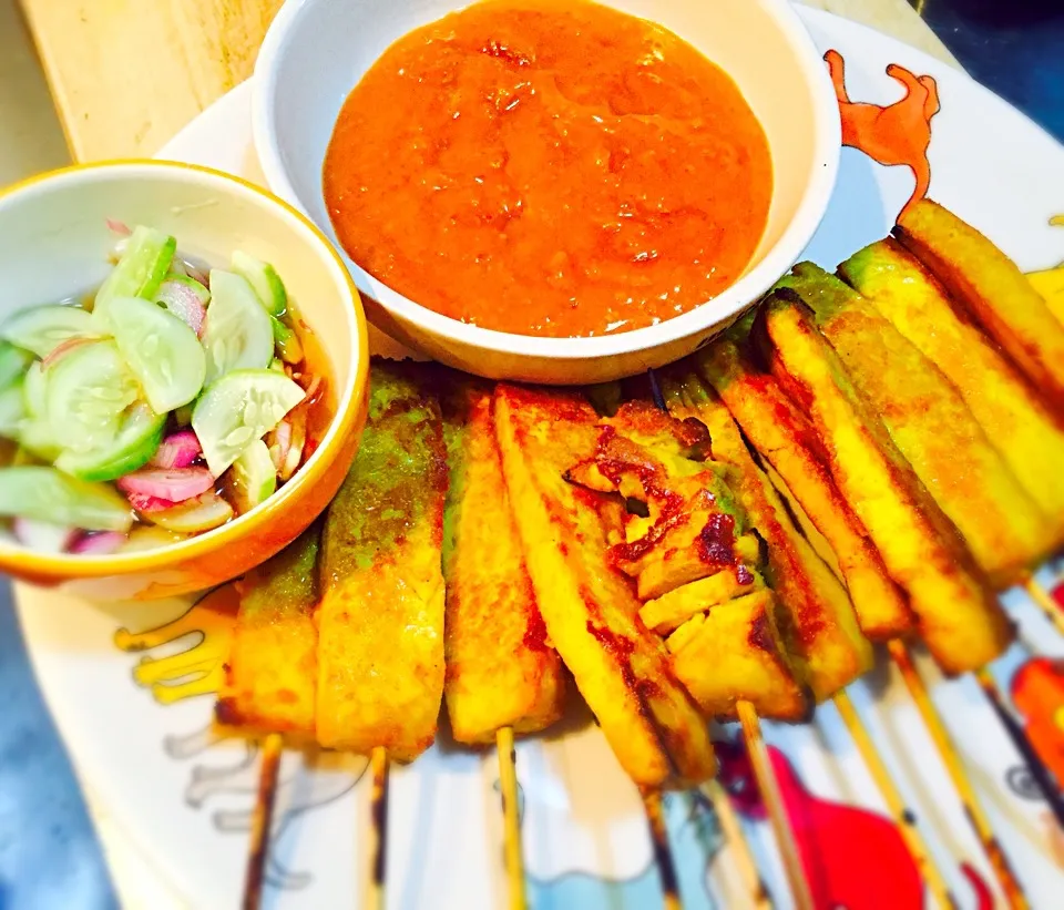 Snapdishの料理写真:Tofu Satay|yui-watchcatさん