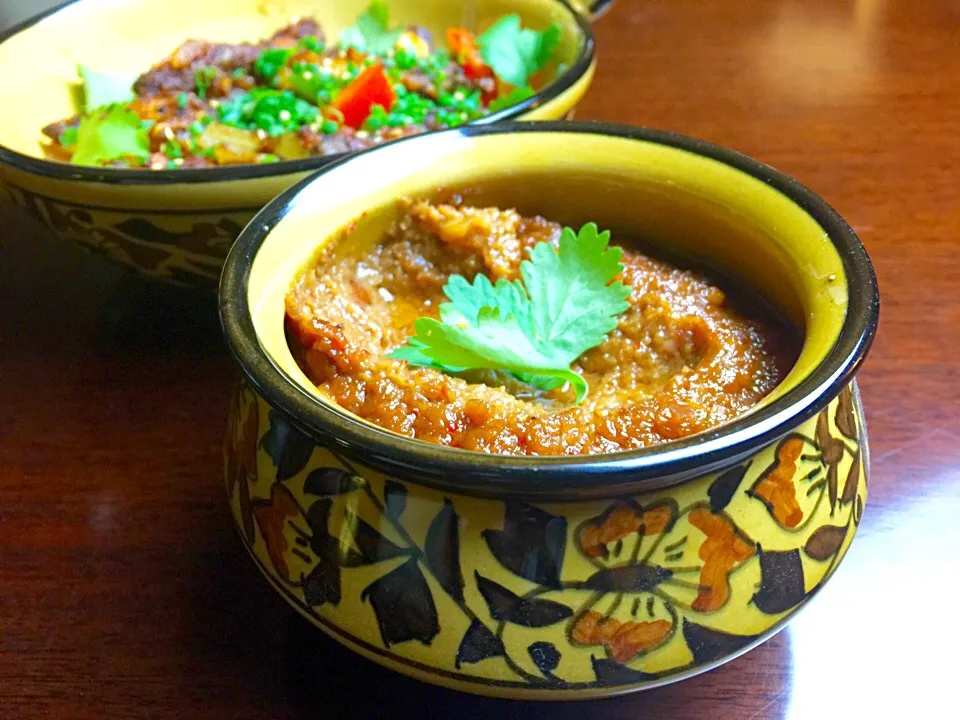 Tamarind, peanut sauce.|gayatri singhさん