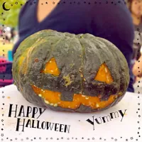 Snapdishの料理写真:BBQ de Jack-o'-Lantern🎃|みうのすけさん