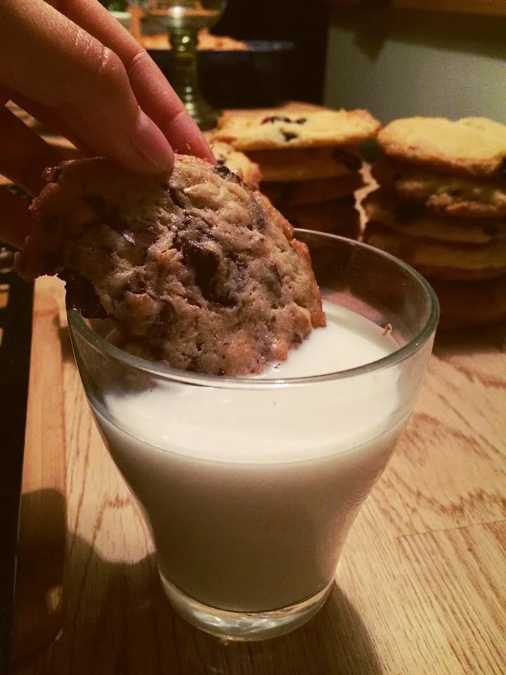 homemade chocolate chip cookies 🍪|CatzeMDさん