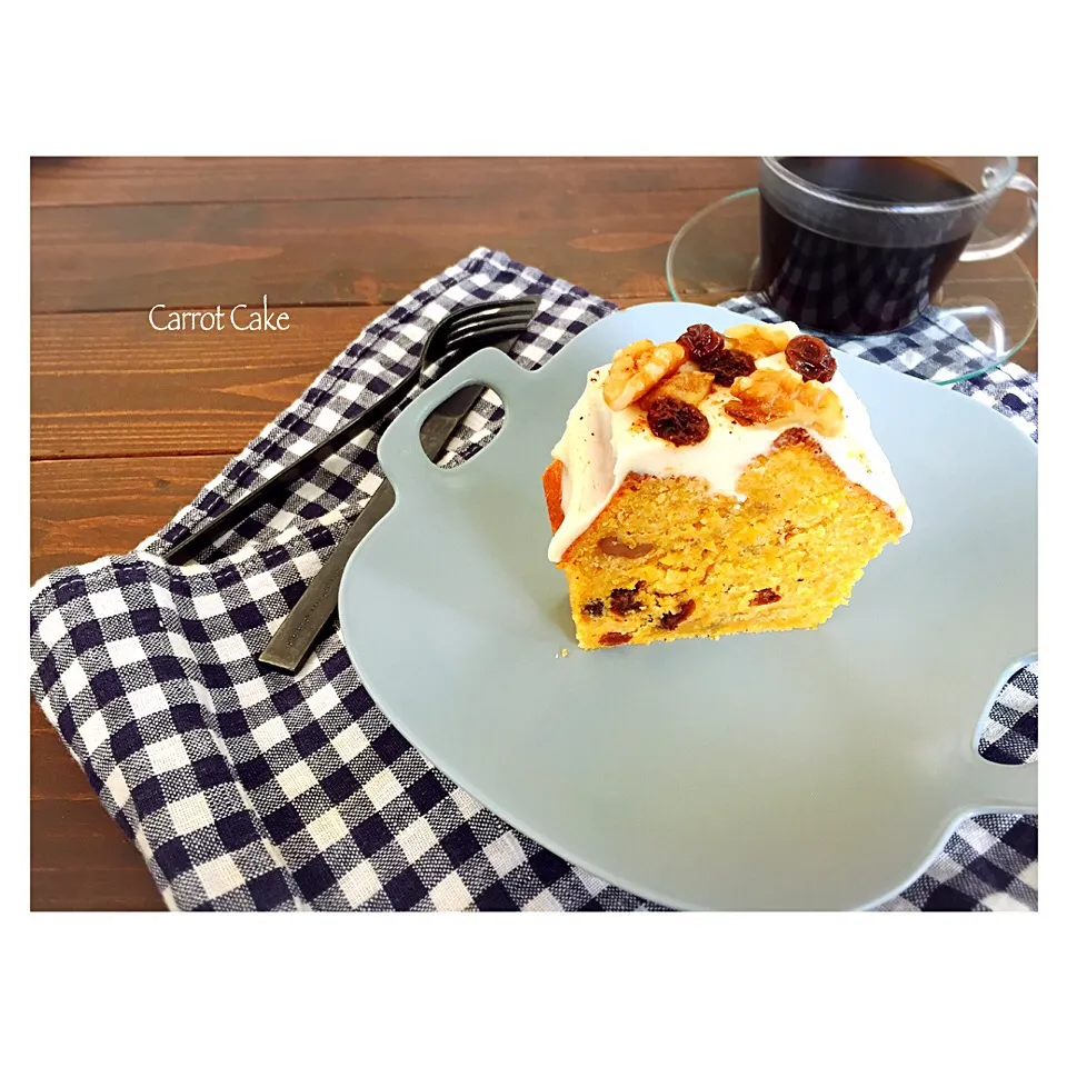 🍁本日の朝ごはん🍁
ハナたなさんのキャロットケーキ🍂🌾|welcomeizumiさん