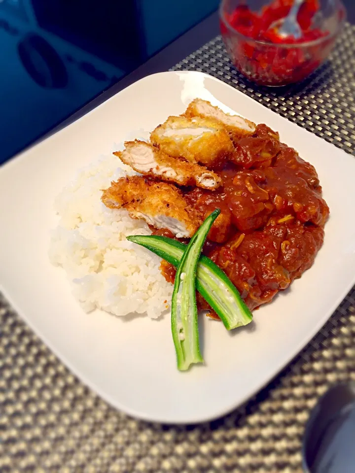 チキンカツカレー|eriさん