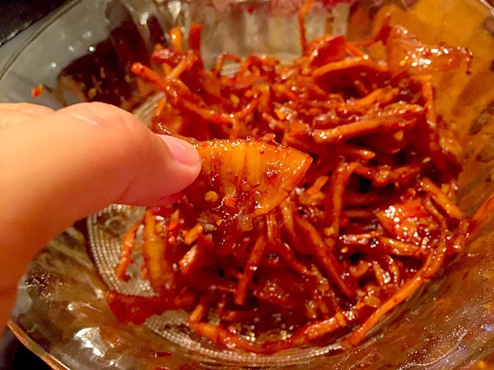 Sweet, sour, spicy squid|Loan Voさん