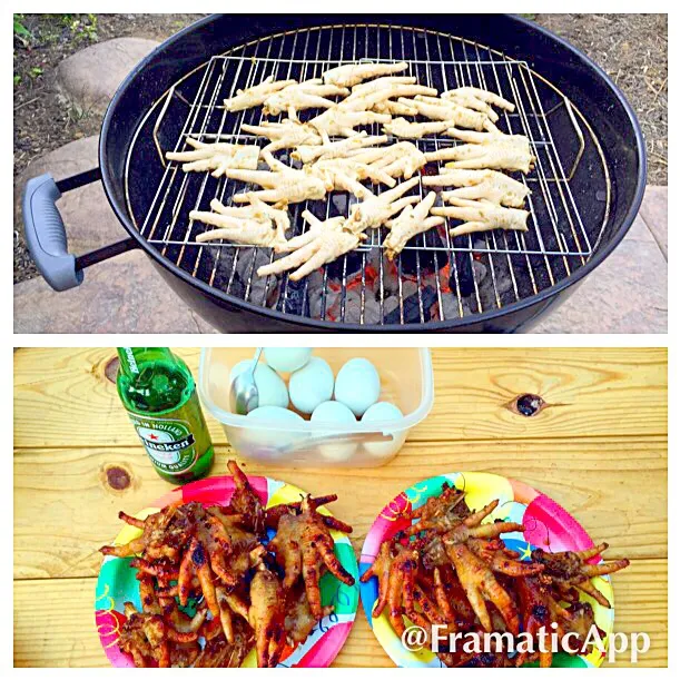 Snapdishの料理写真:Chicken legs bbq|Loan Voさん