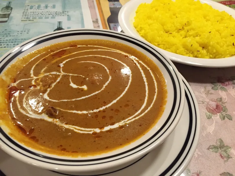 チキン・カリー10辛とスパイスライス💥|まさとさん