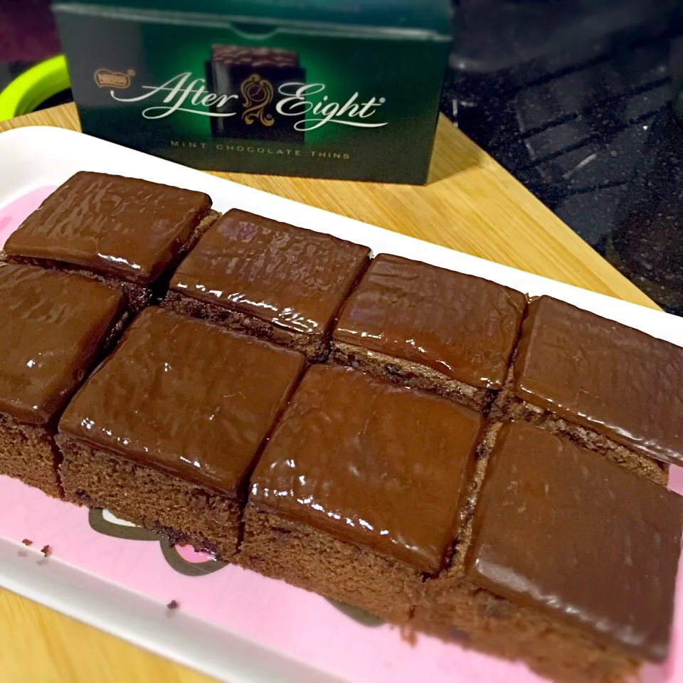 After eight chocolate mint brownies|Susan Quekさん