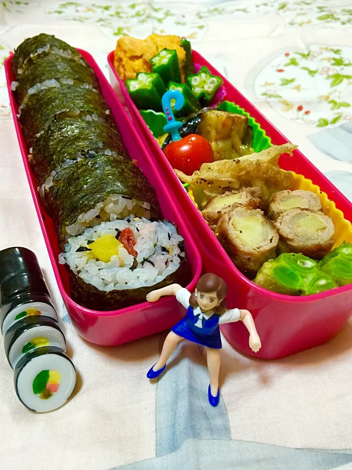 Snapdishの料理写真:☀️巻きお弁当🍱|keikoさん