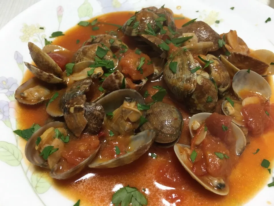 Snapdishの料理写真:Vongole Rosso
ボンゴレソッソ|お家でbar!さん