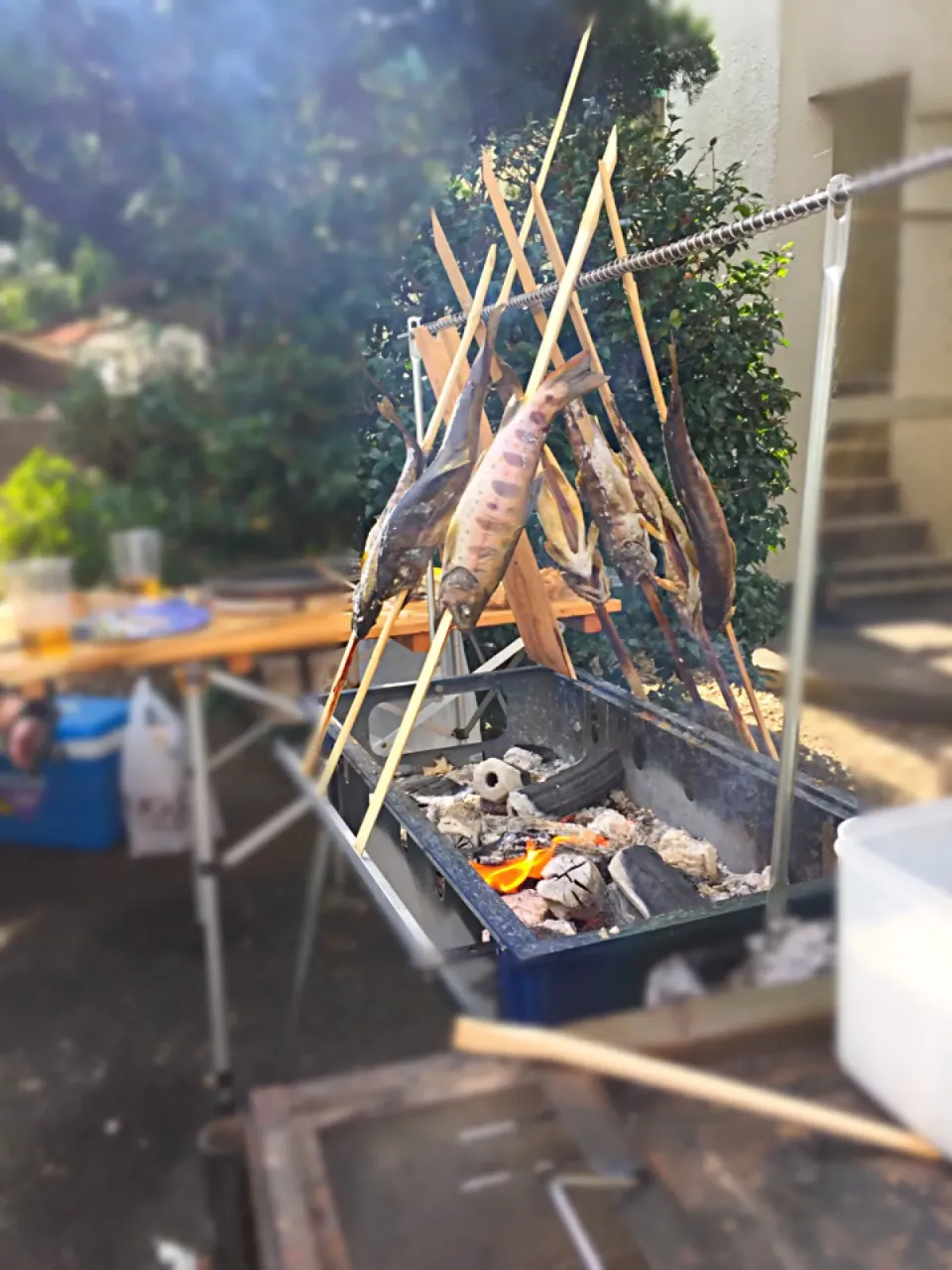 岩魚の塩焼き|古山さん